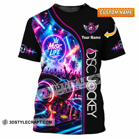 Unisex Shirt - Custom Disc Jockey Shirt - T-shirt