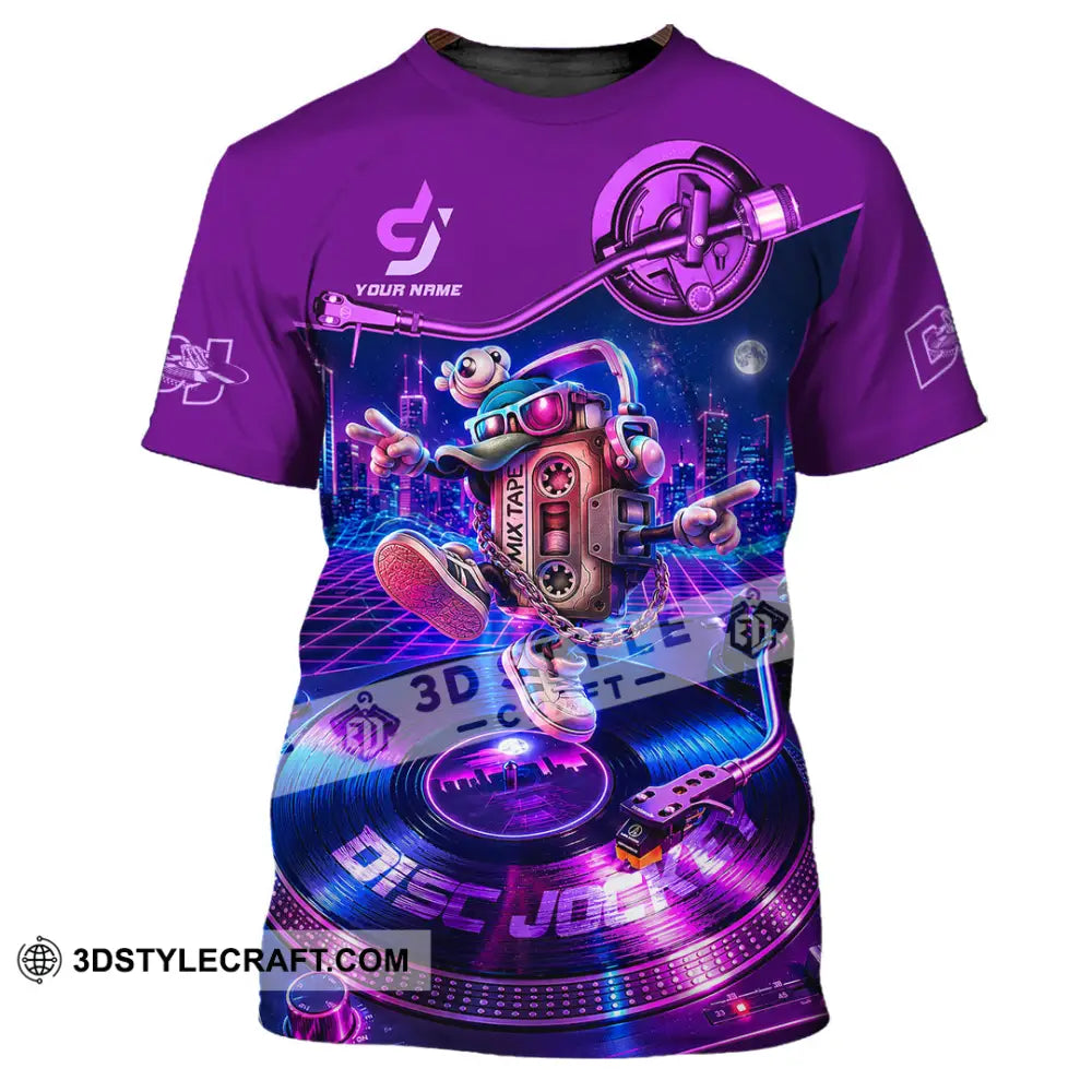 Unisex Shirt - Custom Disc Jockey Shirt - T-Shirt / S - T-shirt