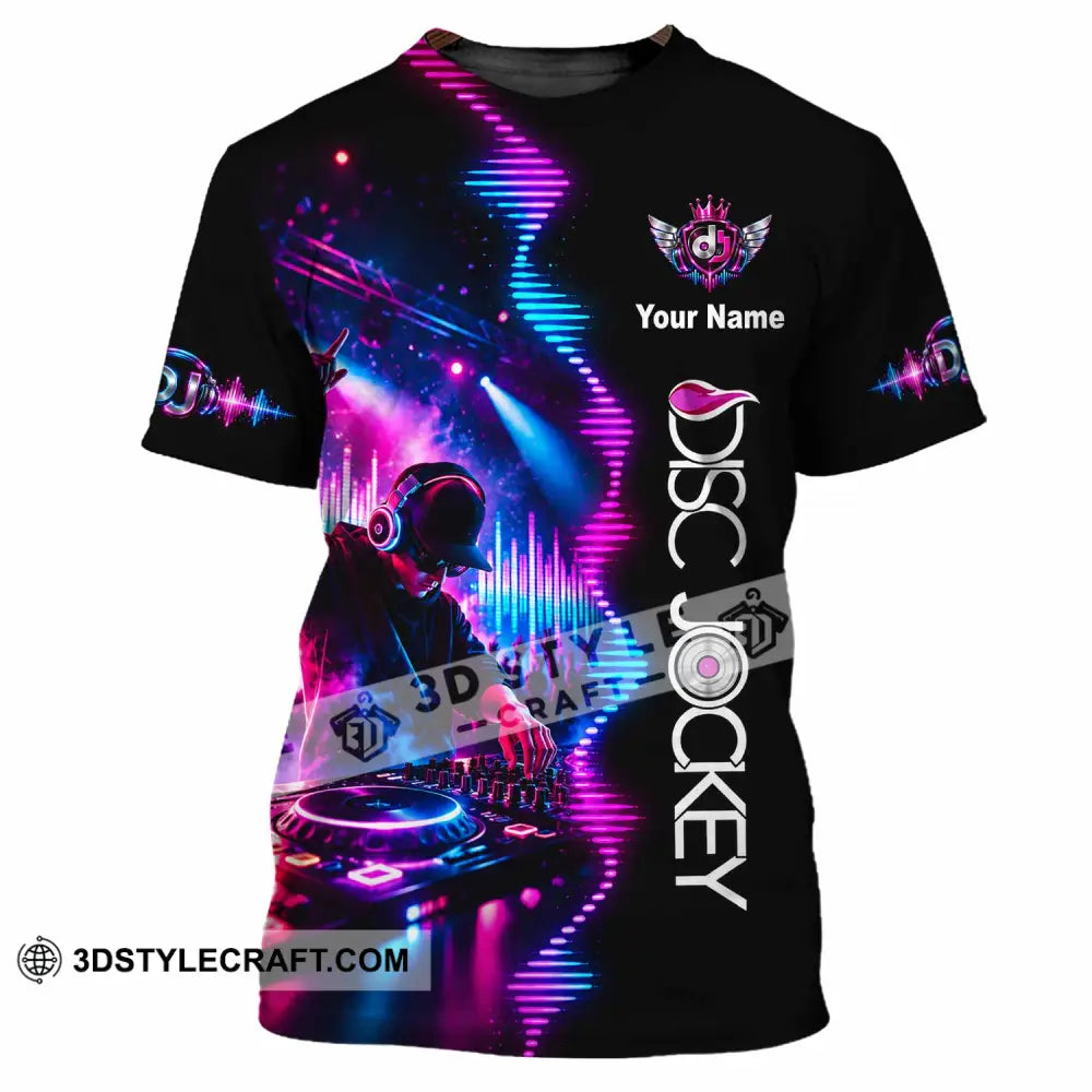 Unisex Shirt - Custom Disc Jockey Shirt - T-Shirt / S - T-shirt