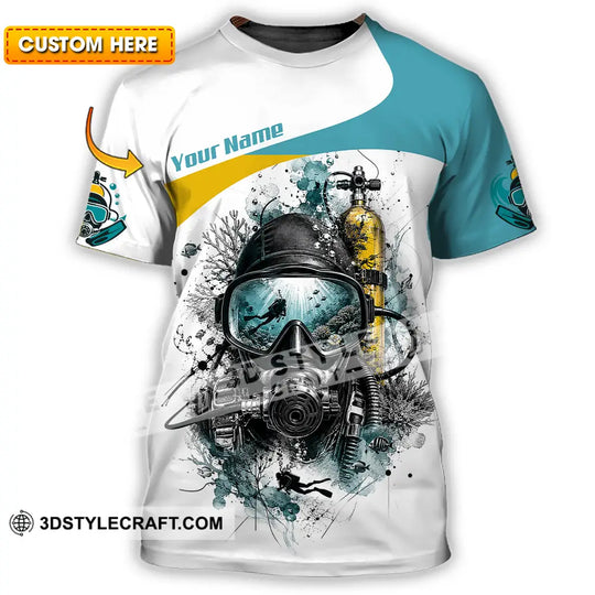Unisex Shirt - Custom Diving Shirt style option 1