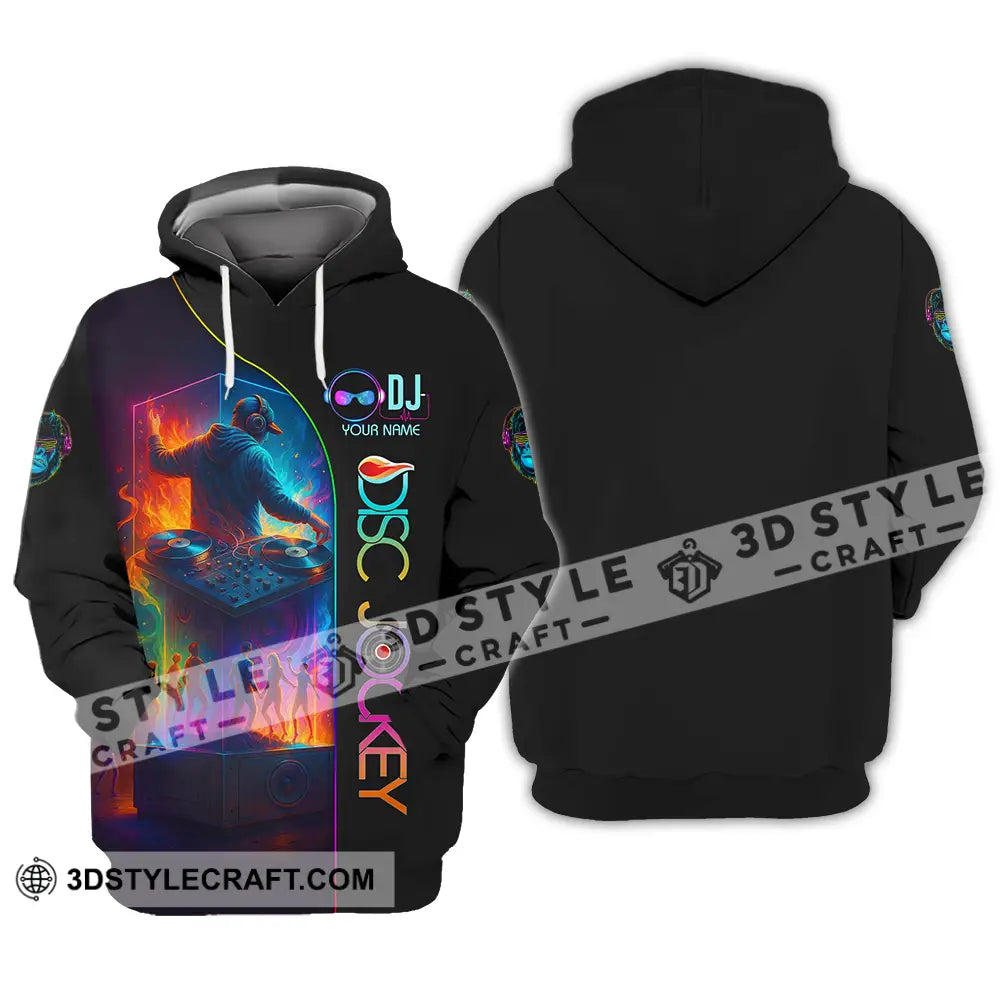 Unisex Shirt - Custom DJ 3D Shirt Hoodie / S T-shirt