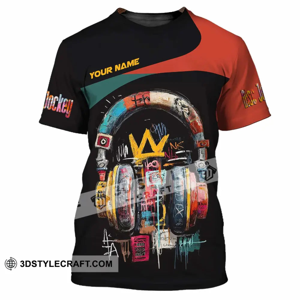 Unisex Shirt - Custom DJ 3D Shirt T-Shirt / S T-shirt