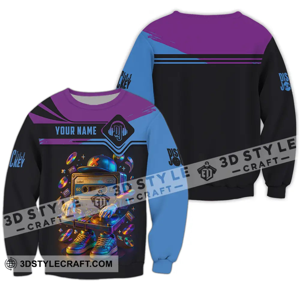 Unisex Shirt Custom DJ Shirt Long Sleeve / S T shirt