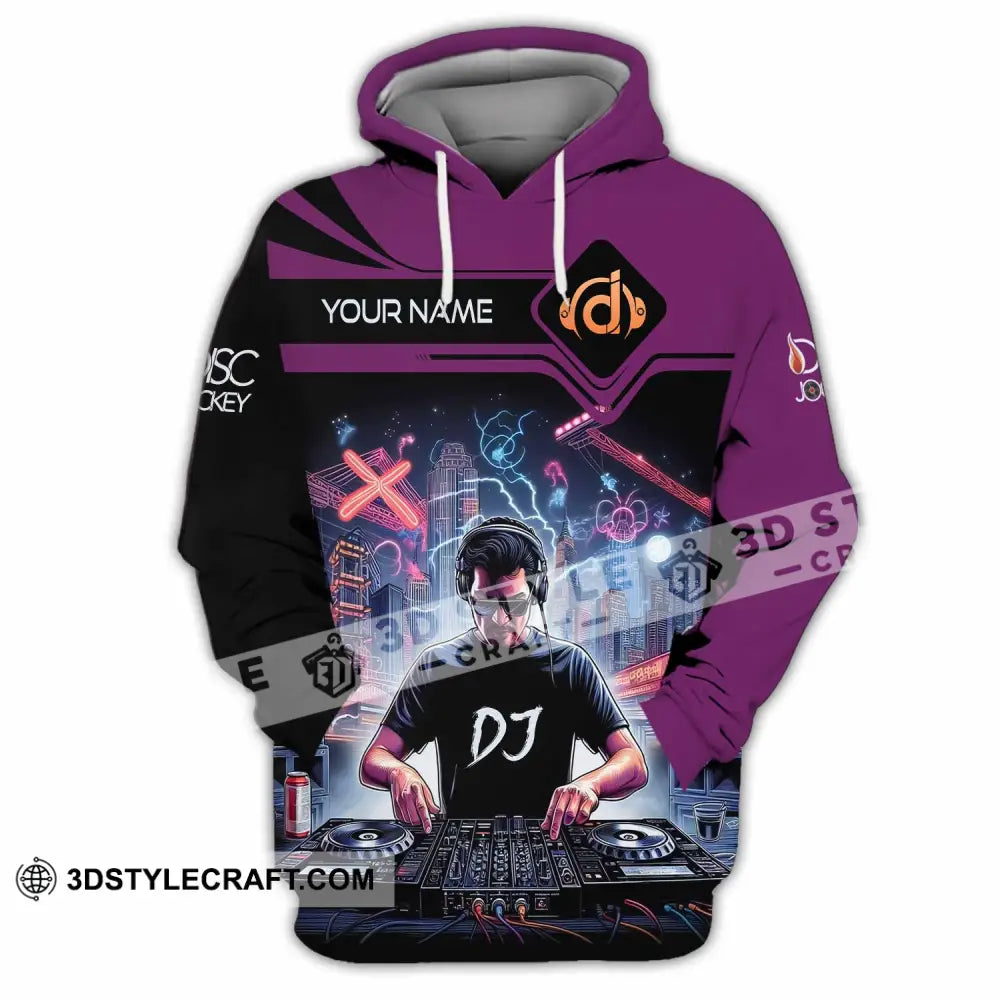 Unisex Shirt - Custom DJ Man Shirt Hoodie / S T-shirt