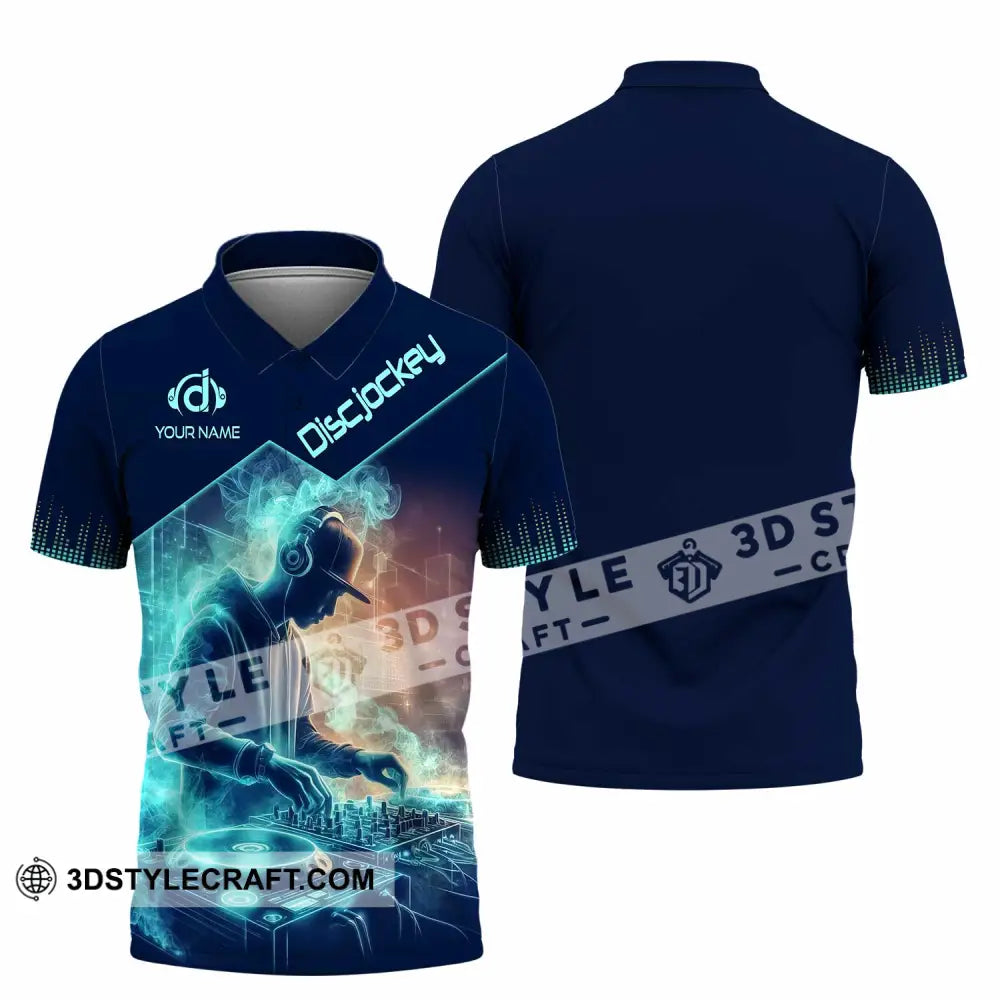Unisex Shirt - Custom DJ Man Shirt Polo Shirt / S T-shirt