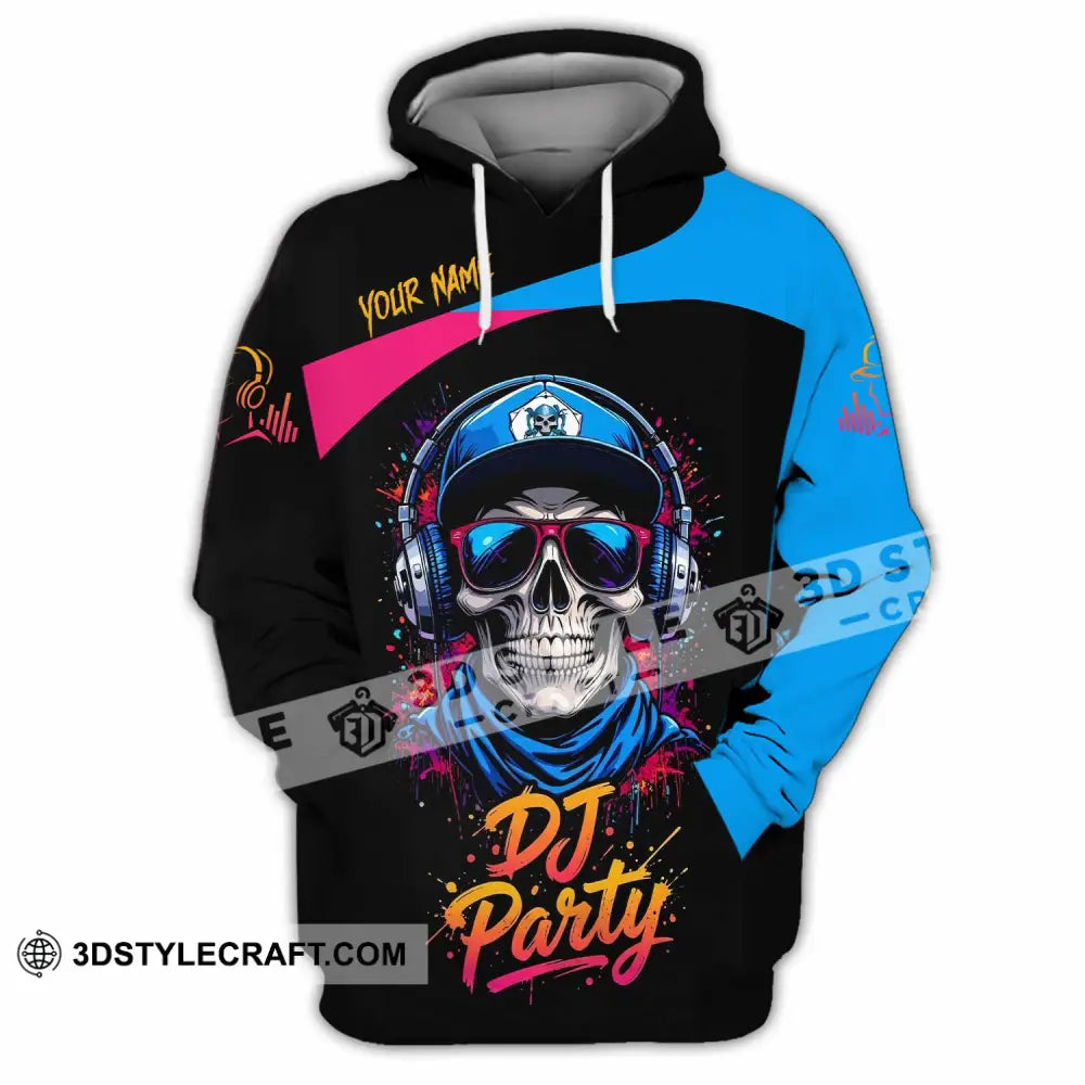 Unisex Shirt - Custom DJ Party 3D Shirt Hoodie / S T-shirt