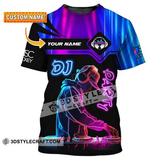 Unisex Shirt - Custom DJ Party Shirt T-shirt