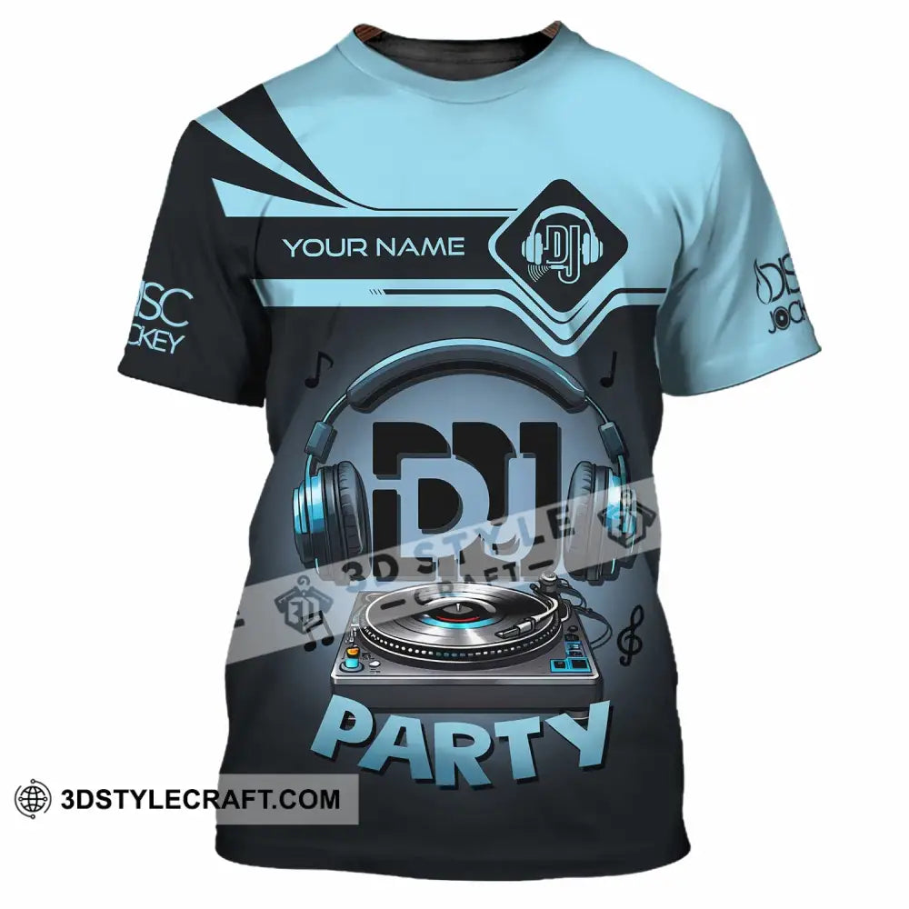 Unisex Shirt - Custom DJ Party Shirt T-Shirt / S T-shirt