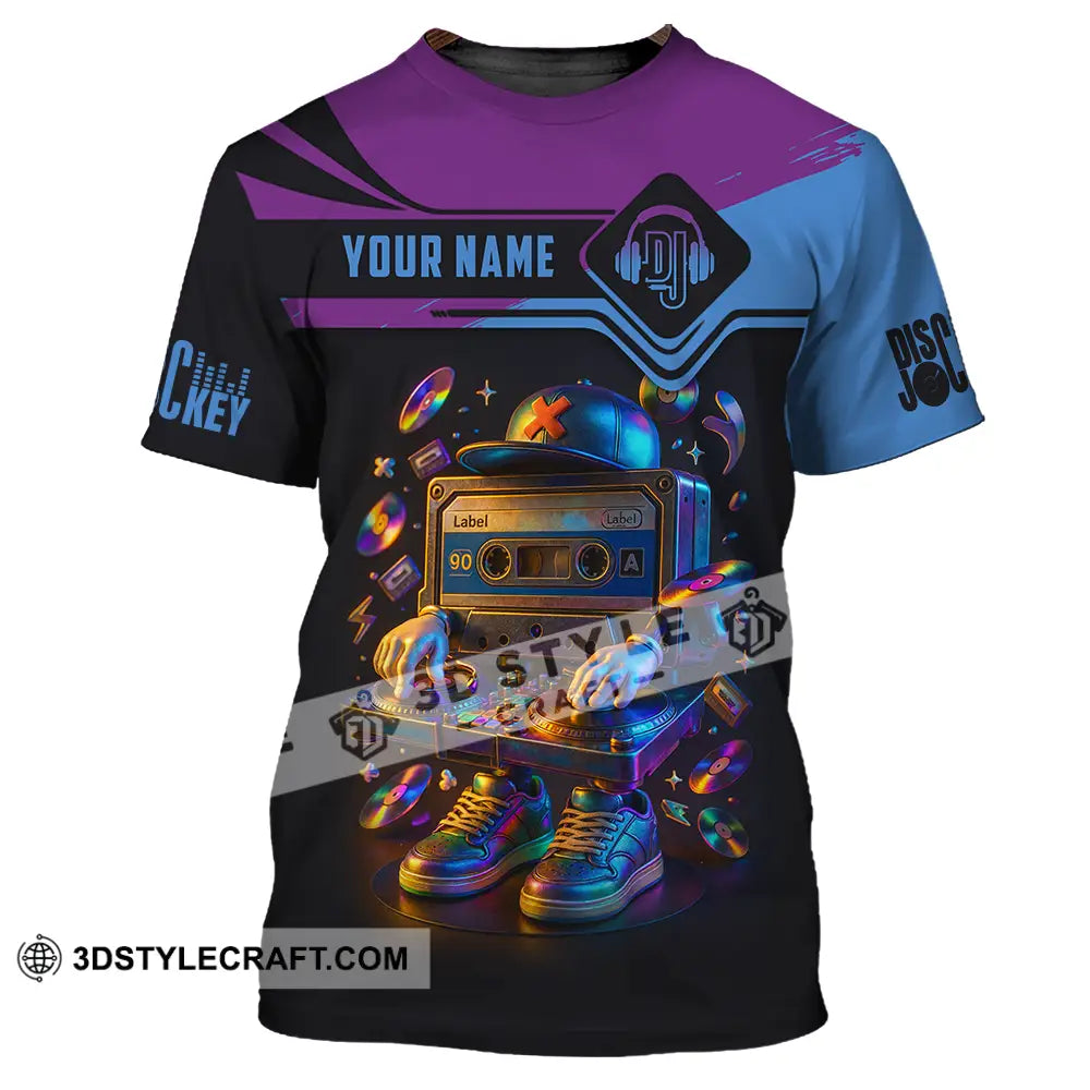Unisex Shirt Custom DJ Shirt T Shirt / S T shirt