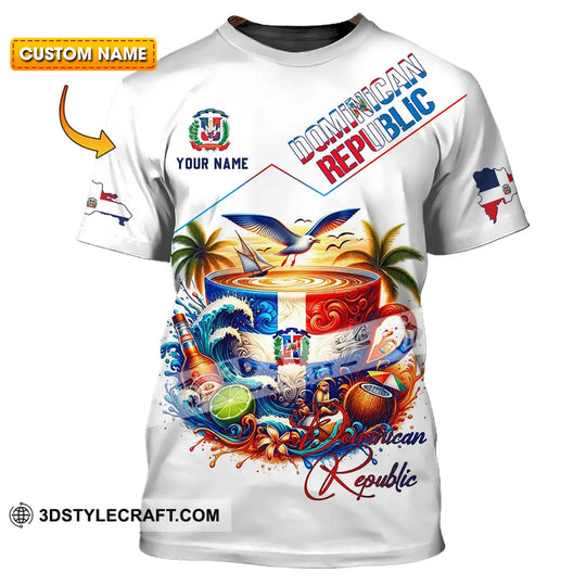Unisex Shirt - Custom Dominican Republic Shirt style option 1