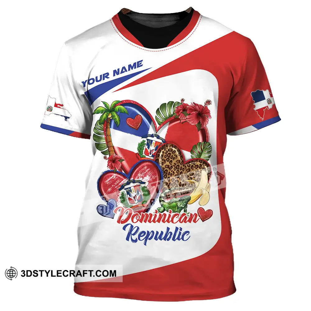 Unisex Shirt - Custom Dominican Republic Shirt T-Shirt / S T-shirt