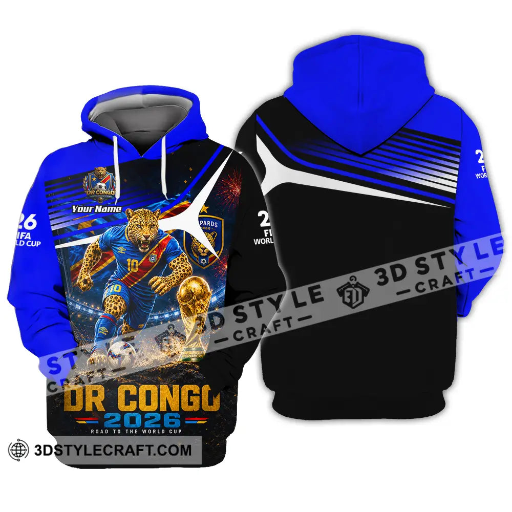 Unisex Shirt - Custom Dr Congo World Cup 2026 Shirt - Hoodie / S - T-shirt