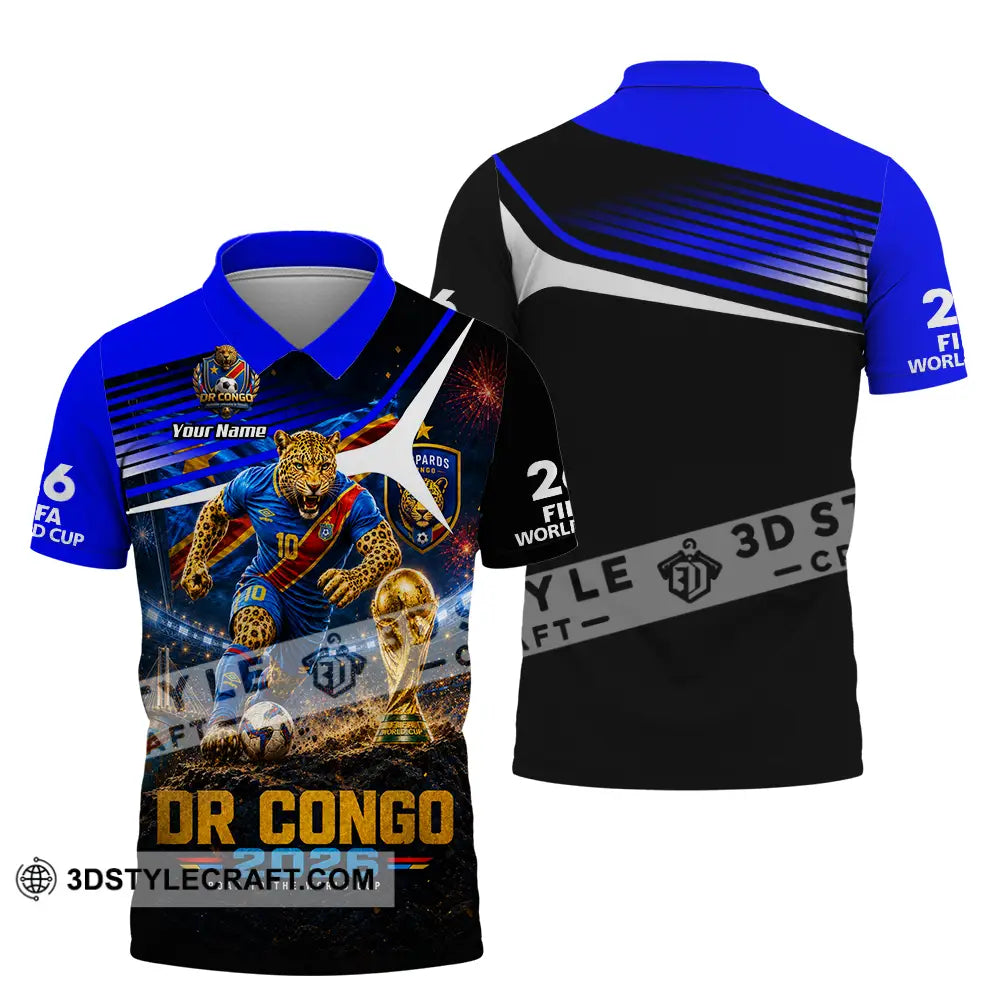 Unisex Shirt - Custom Dr Congo World Cup 2026 Shirt - Polo Shirt / S - T-shirt