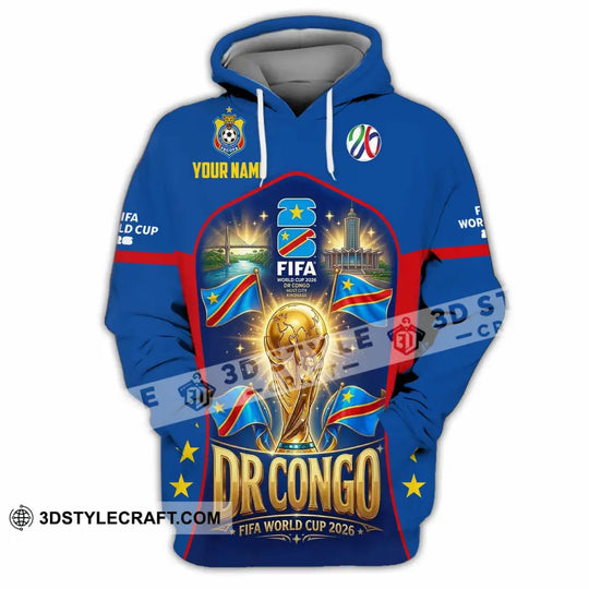 Unisex Shirt - Custom Dr Congo World Cup 2026 Shirt style option 2