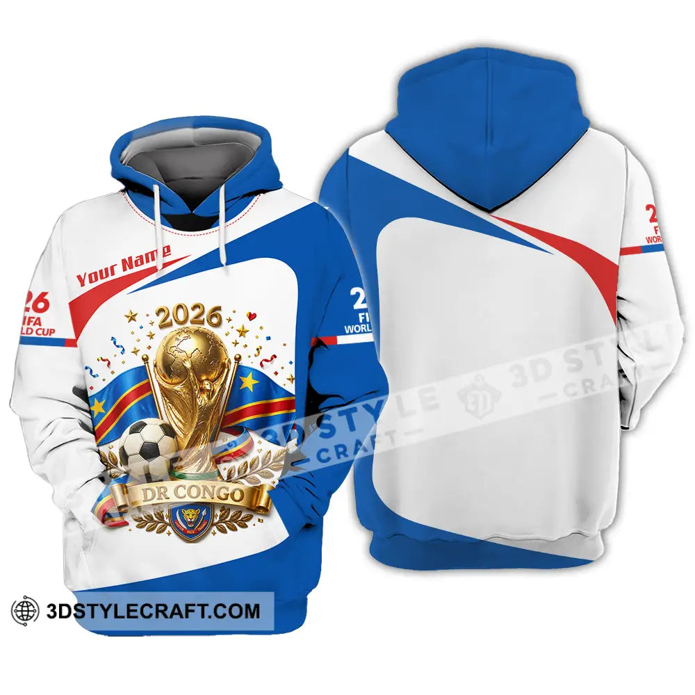 Unisex Shirt - Custom Dr Congo World Cup 2026 Shirt - Hoodie / S - T-shirt