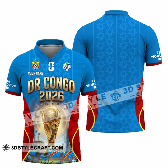 Unisex Shirt - Custom Dr Congo World Cup 2026 Shirt style option 3