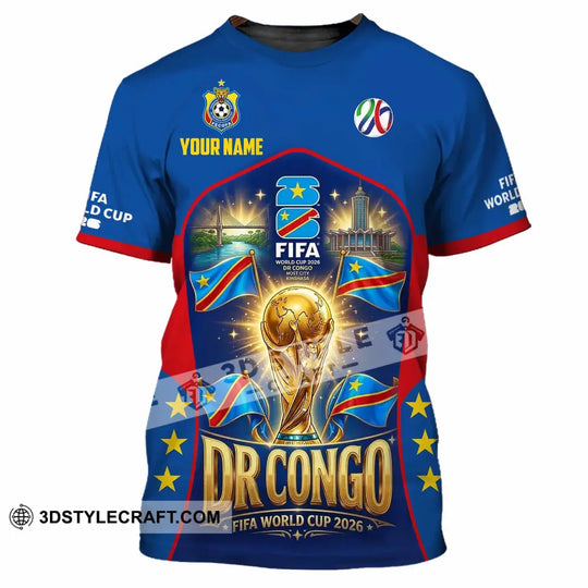 Unisex Shirt - Custom Dr Congo World Cup 2026 Shirt style option 4