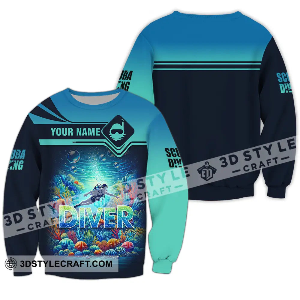 Unisex Shirt - Custom Driver 3D Shirt Long Sleeve / S T-shirt