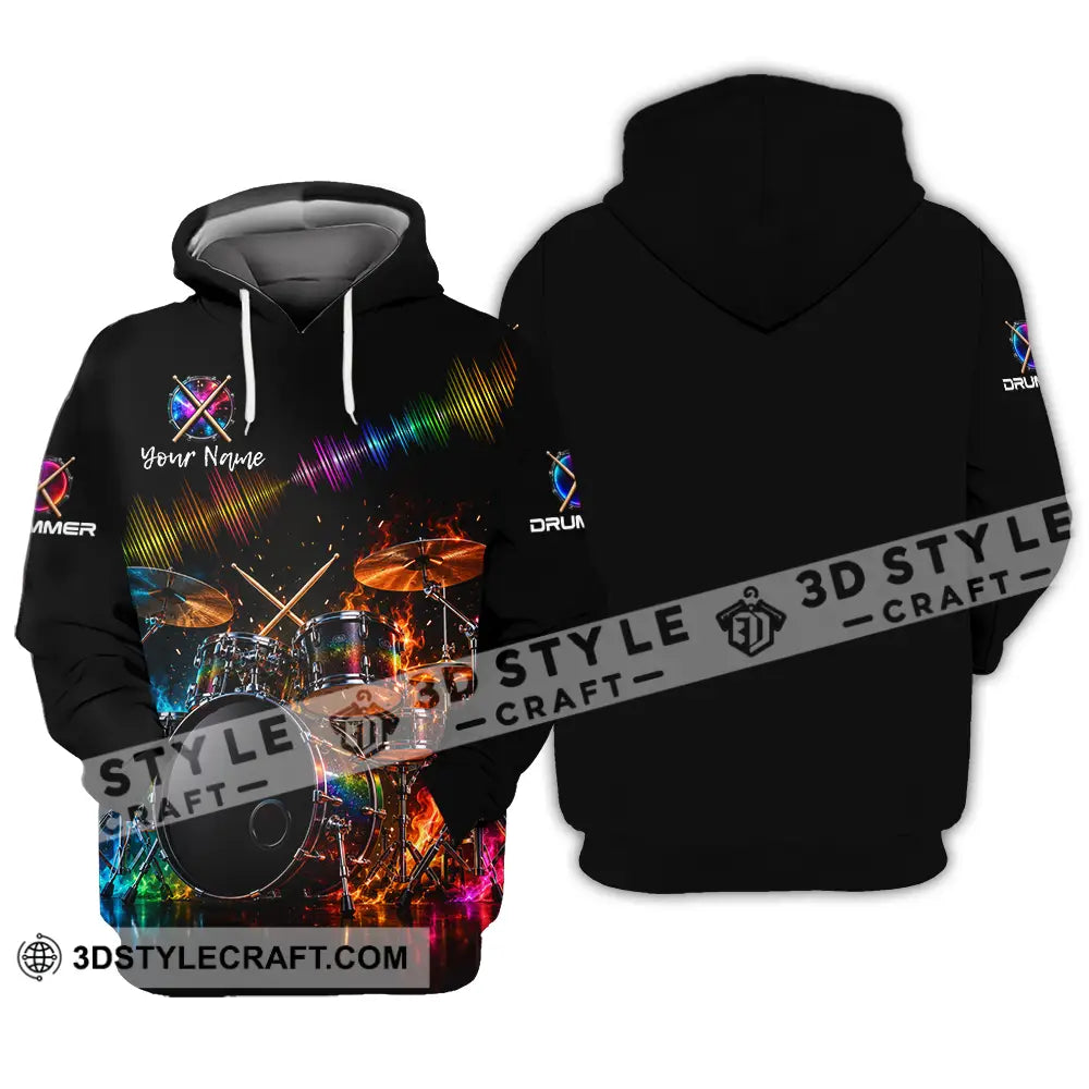 Unisex Shirt - Custom Drummer Shirt - Hoodie / S - T-shirt