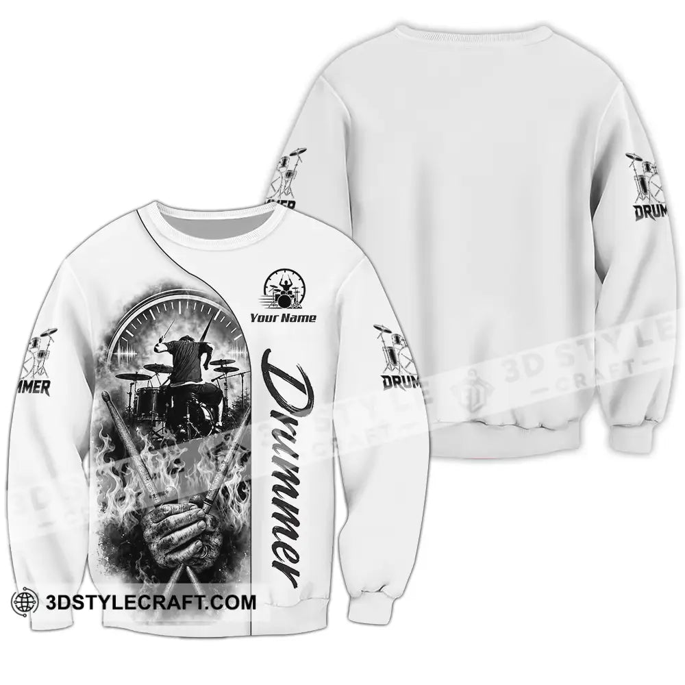 Unisex Shirt - Custom Drummer Shirt - Long Sleeve / S - T-shirt