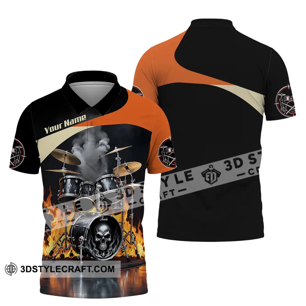 Unisex Shirt - Custom Drummer Shirt - Polo Shirt / S - T-shirt