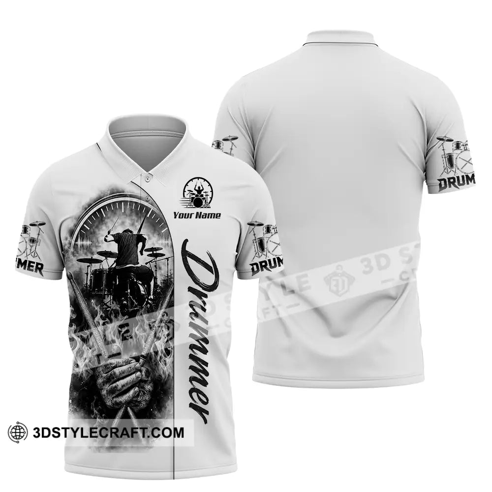 Unisex Shirt - Custom Drummer Shirt - Polo Shirt / S - T-shirt