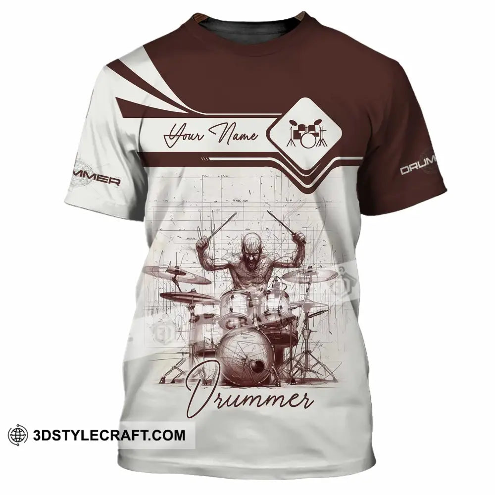 Unisex Shirt - Custom Drummer Shirt - T-Shirt / S - T-shirt