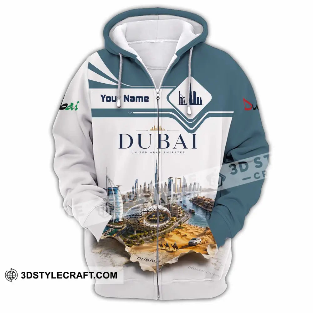 Unisex Shirt - Custom Dubai Shirt - Zipper Hoodie / S - T-shirt