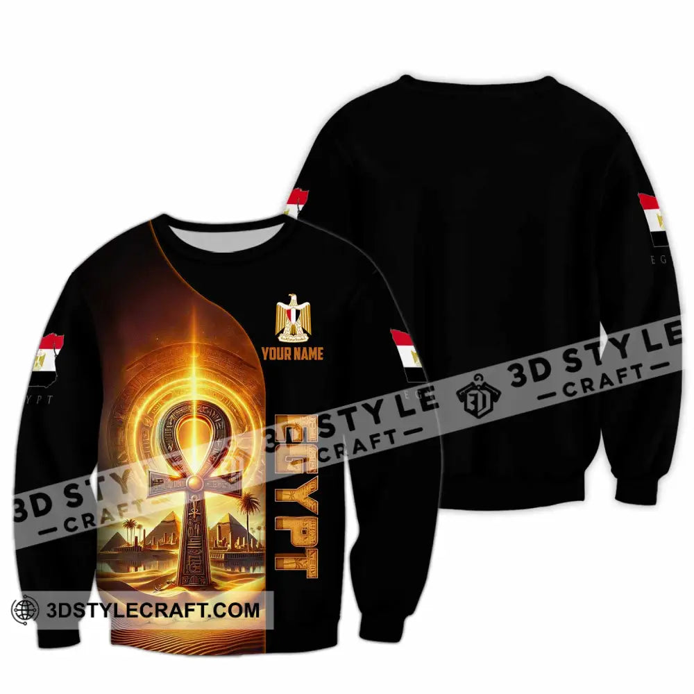 Unisex Shirt - Custom Egypt Shirt Long Sleeve / S T-shirt