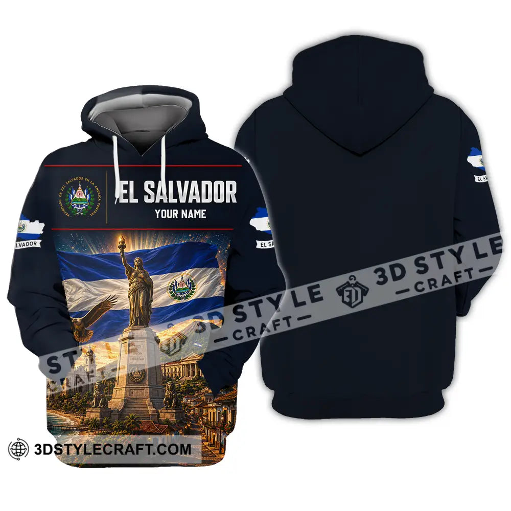 Unisex Shirt - Custom El Salvador Shirt - Hoodie / S - T-shirt