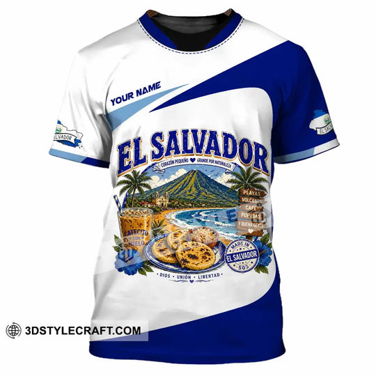 Unisex Shirt - Custom El Salvador Shirt style option 2