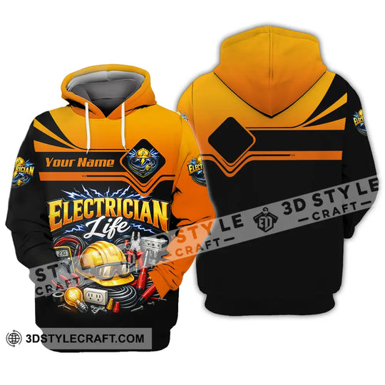 Unisex Shirt - Custom Electrician Shirt style option 3