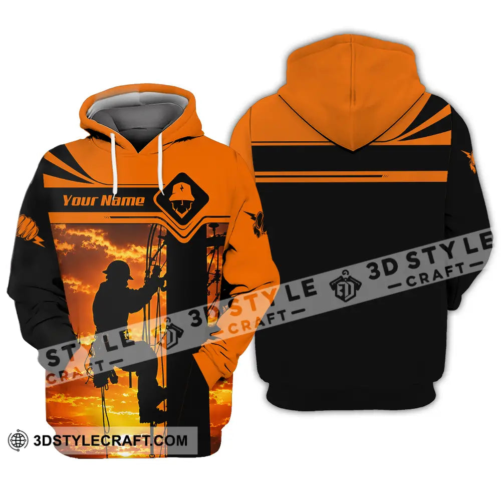 Unisex Shirt - Custom Electrician Shirt - Hoodie / S - T-shirt