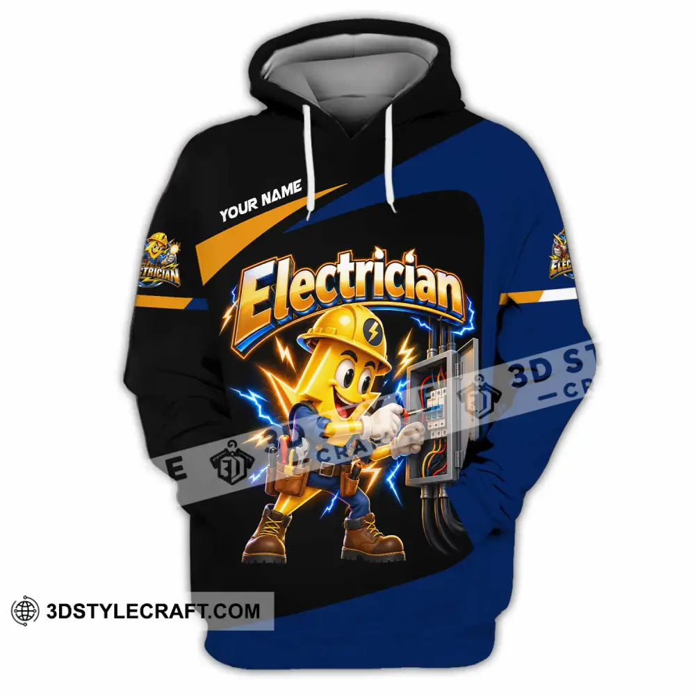 Unisex Shirt - Custom Electrician Shirt - Hoodie / S - T-shirt
