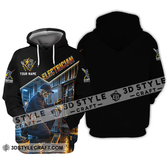 Unisex Shirt - Custom Electrician Shirt style option 3
