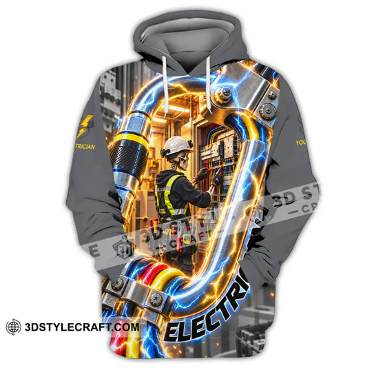 Unisex Shirt - Custom Electrician Shirt style option 2