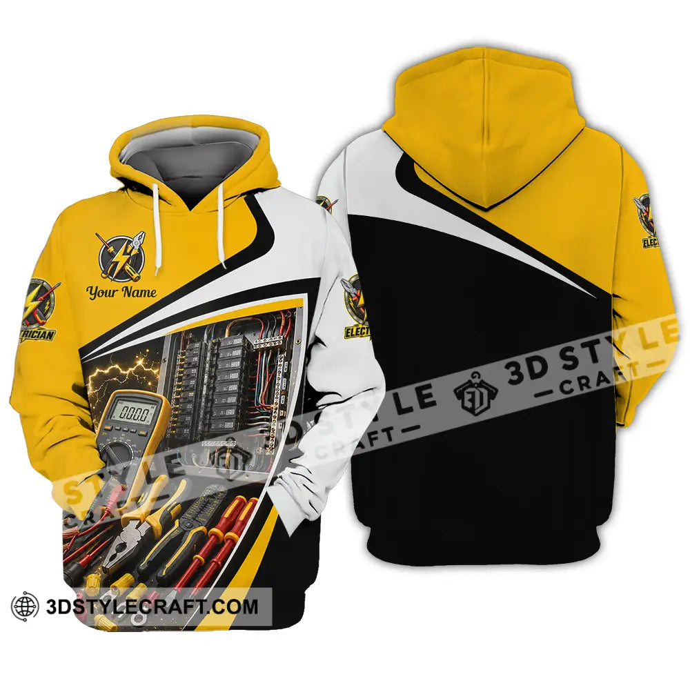 Unisex Shirt - Custom Electrician Shirt - Hoodie / S - T-shirt