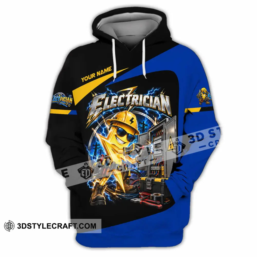 Unisex Shirt - Custom Electrician Shirt - Hoodie / S - T-shirt