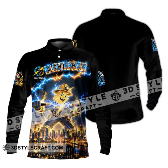 Unisex Shirt - Custom Electrician Shirt style option 4