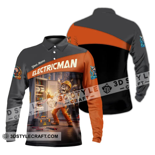 Unisex Shirt - Custom Electrician Shirt style option 4