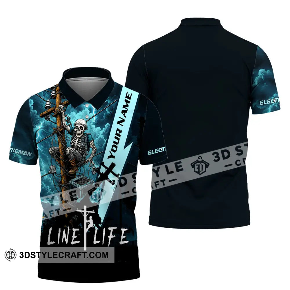 Unisex Shirt - Custom Electrician Shirt - Polo Shirt / S - T-shirt
