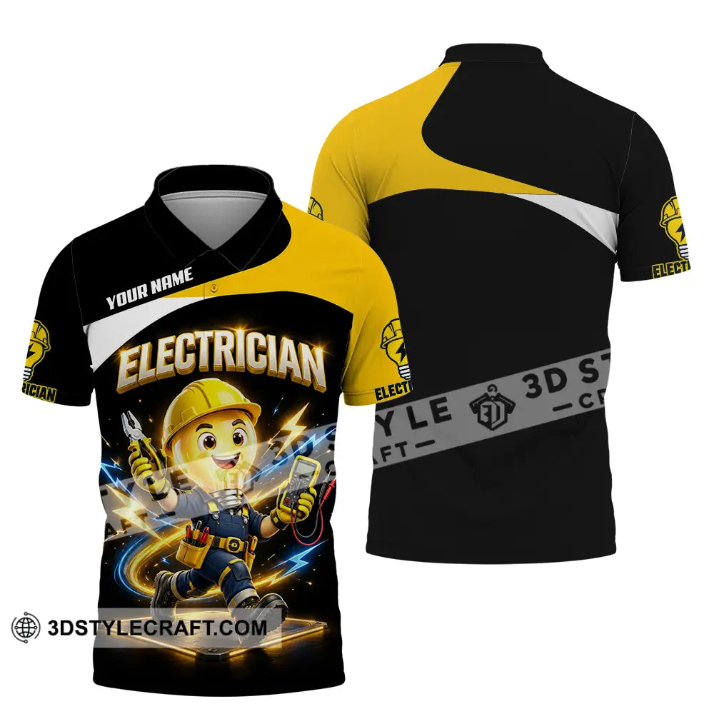 Unisex Shirt - Custom Electrician Shirt - Polo Shirt / S - T-shirt