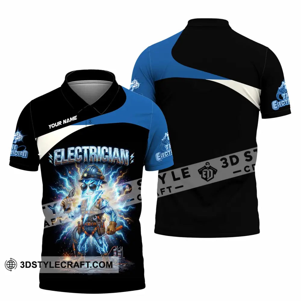 Unisex Shirt - Custom Electrician Shirt - Polo Shirt / S - T-shirt