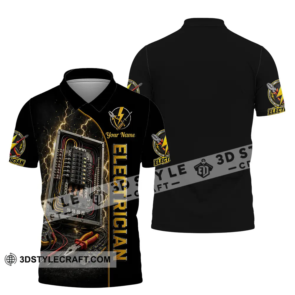 Unisex Shirt - Custom Electrician Shirt - Polo Shirt / S - T-shirt