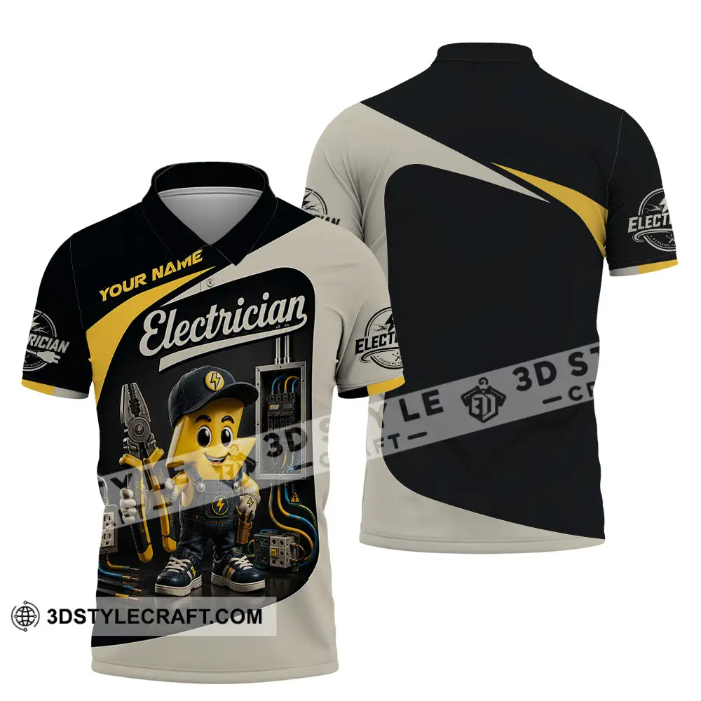 Unisex Shirt - Custom Electrician Shirt - Polo Shirt / S - T-shirt