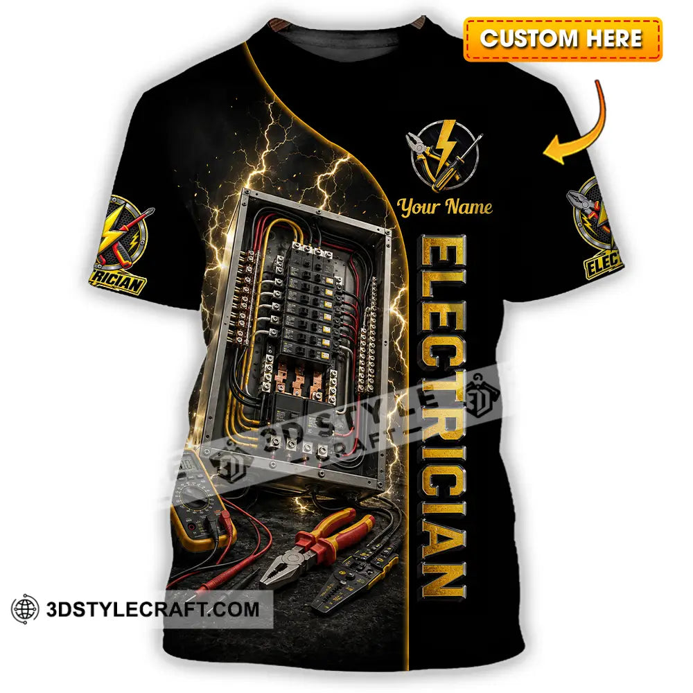 Unisex Shirt - Custom Electrician Shirt - T-shirt