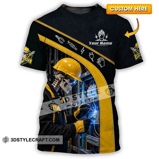 Unisex Shirt - Custom Electrician Shirt style option 1