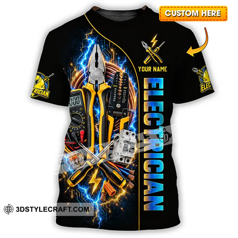 Unisex Shirt - Custom Electrician Shirt - T-shirt