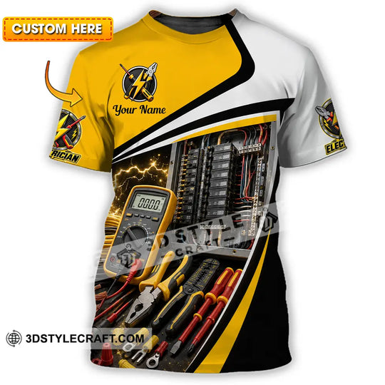 Unisex Shirt - Custom Electrician Shirt style option 1