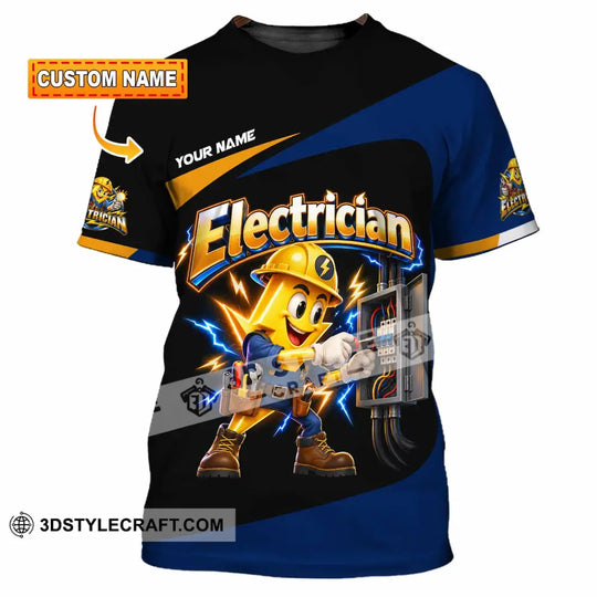 Unisex Shirt - Custom Electrician Shirt style option 1